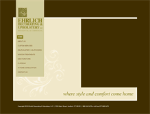 Tablet Screenshot of ehrlichdecorating.com